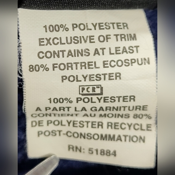 VTG Patagonia Synchilla Fleece Jacket Men's Small Navy Blue Made in USA Vintage - Picture 6 of 9